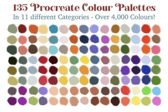 Download 135 Procreate Palettes in 11 Categories - Palettes Collection